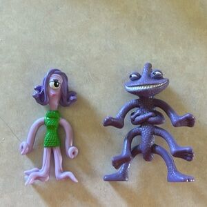 So cute! Original Disney Bendin Friends Celia & Randall